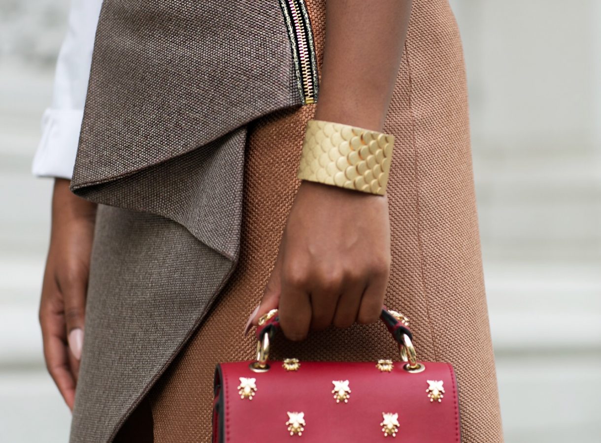 Structured Skirts & White Shirts