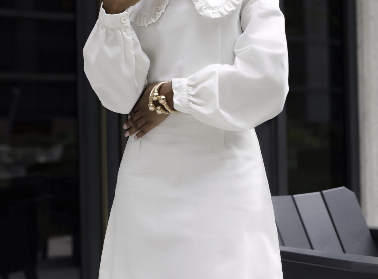 Styling The Little White Dress…